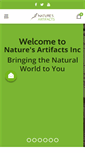 Mobile Screenshot of natures-artifacts.com